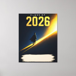 Impressão Em Tela Presente Personalizado com Nome para Formatura da