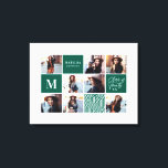 Impressão Em Tela Presente personalizado de graduação em fotografia<br><div class="desc">Presente personalizado de graduação em fotografia geométrica. A cor pode ser alterada. Parte de uma coleção.</div>