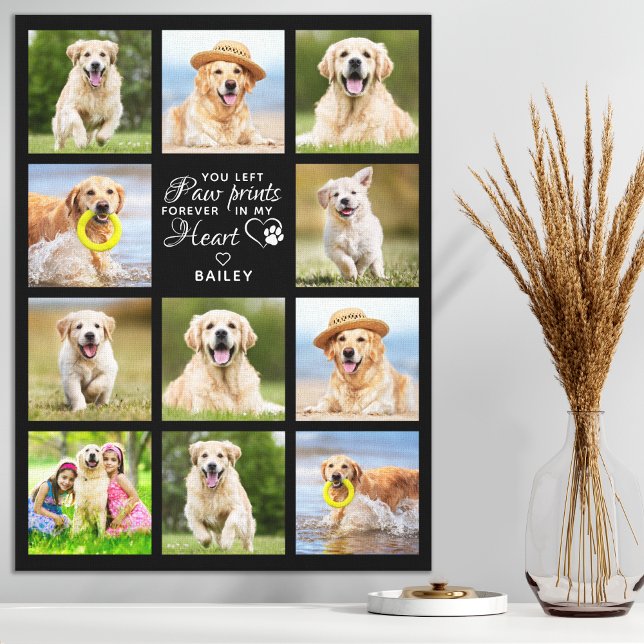 Impressão Em Tela Presente Personalizado de Memória de Animal de Est (Criador carregado)