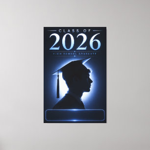 Impressão Em Tela Presente Personalizado de Recordação para Graduado