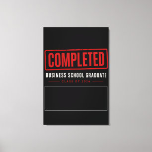 Impressão Em Tela Presente Personalizado para Graduado em Escola de
