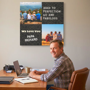 Impressão Em Tela Presentes de Colagem de Fotos Personalizadas para