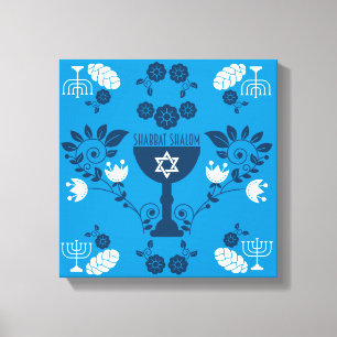 Impressão Em Tela Presentes judeus tradicionais para Shabbat