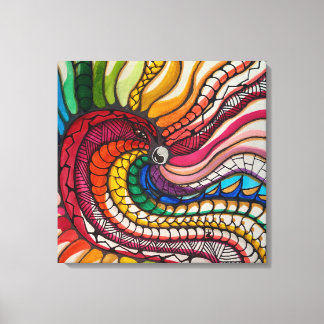 Impressão Em Tela Pride Bird