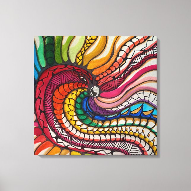 Impressão Em Tela Pride Bird (Frente)