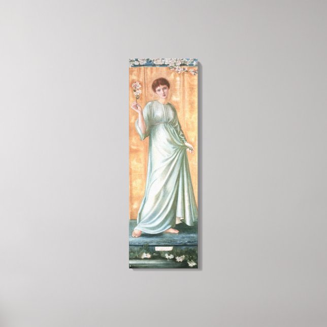 Impressão Em Tela Primavera, 1869-70 (Frente)