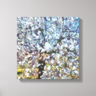 Impressão Em Tela Primavera Almond Blossom Trabalho de arte de Point