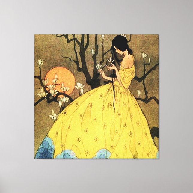 Impressão Em Tela "Primavera Miller" de Marjorie (Frente)