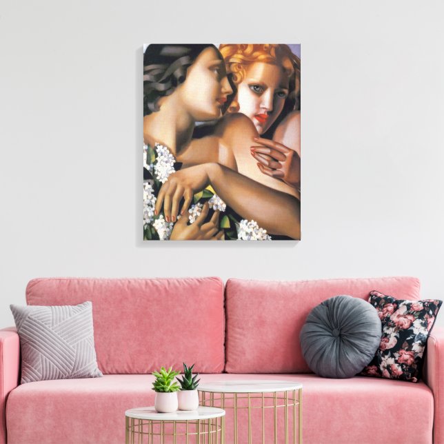 Impressão Em Tela Primavera | Tamara De Lempicka | (Insitu(Sala de estar))