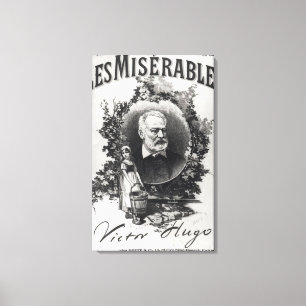 Impressão Em Tela Primeira edição de Titlepage 'de Les Miserables