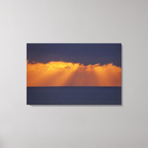 Impressão Em Tela Primeira luz sobre o Mar de Tasman, Austrália