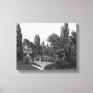 Impressão Em Tela Primeira vista do grande jardim