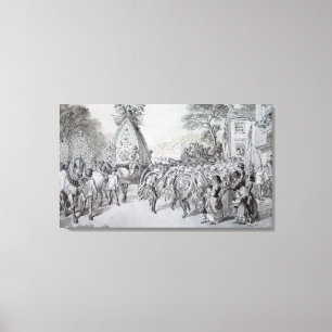 Impressão Em Tela Primeiro de Maio em Bowdon, Cheshire