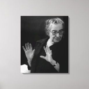 Impressão Em Tela Primeiro ministro Golda Meir