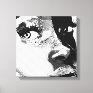 Impressão Em Tela Primeiro Olhar ao Familiar