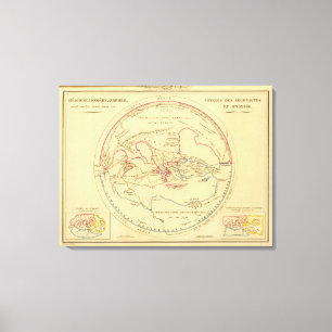 Impressão Em Tela Primitivo do DES Grecs de Geographie