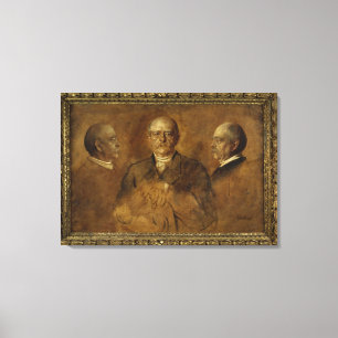 Impressão Em Tela Prince Otto Von Bismarck, 1884