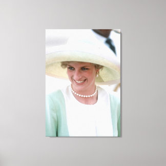 Impressão Em Tela Princesa Diana Nigéria 1990