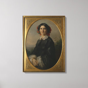 Impressão Em Tela Princesa Johanna von Bismarck, 1857