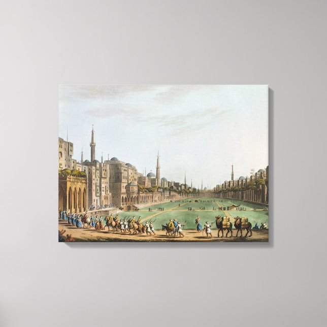 Impressão Em Tela Principal Square em Grand Cairo, com Murad Bey (Frente)