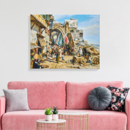 Impressão Em Tela Procissão em Jaffa | Gustav Bauernfeind |