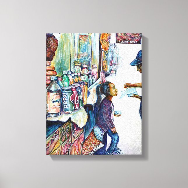 Impressão Em Tela Produz a esperança (Frente)