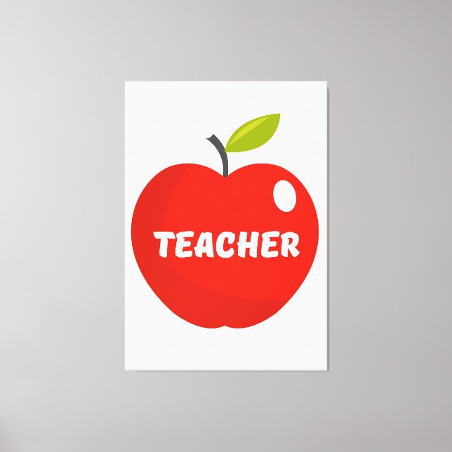 Impressão Em Tela Professores Apple (Frente)