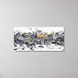 Impressão Em Tela Projeção equidistante cilíndrica