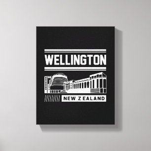 Impressão Em Tela Projeto de Tipografia Moderna em Wellington Nova Z