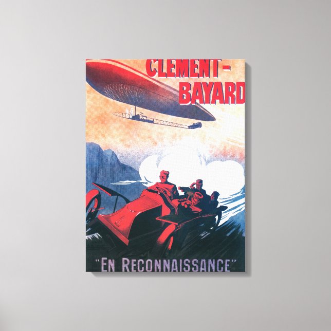 Impressão Em Tela Promocional do Poster de nave Vincenot WI (Frente)