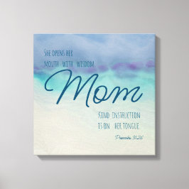 Impressão Em Tela Provérbios 31 Mãe