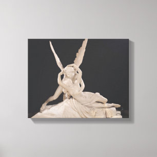 Impressão Em Tela Psique Revived pelo beijo do Cupido 1787-93