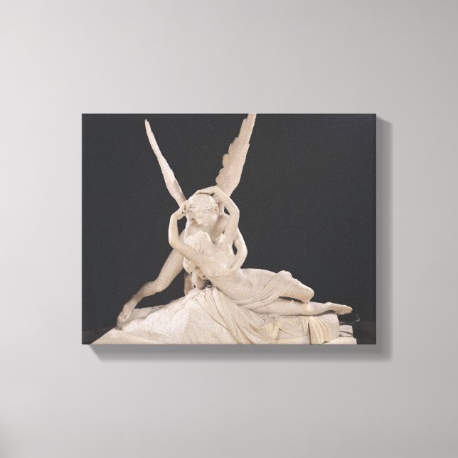 Impressão Em Tela Psyche resgatada pelo Beijo de Cupido 1787-93 (Frente)