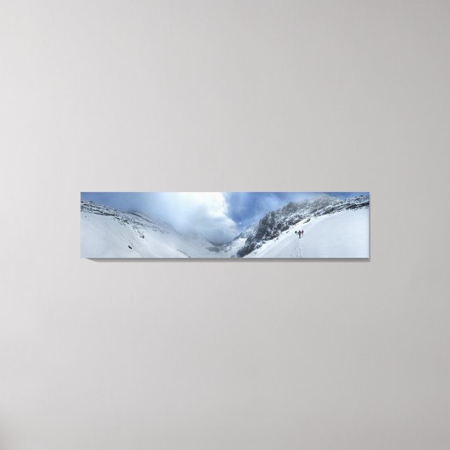 Impressão Em Tela Ptarmigan Pass South - Parque Nacional Glacier (Frente)