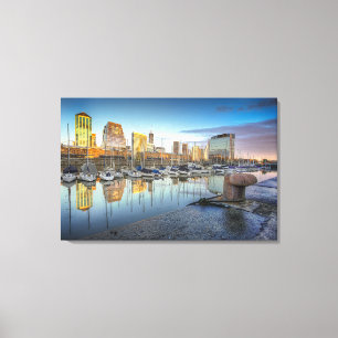 Impressão Em Tela Puerto Madero