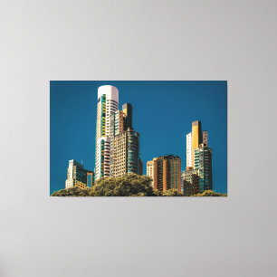 Impressão Em Tela Puerto madero cityscape, buenos aires, argentina