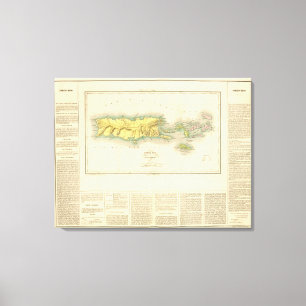 Impressão Em Tela Puerto Rico, Virgin Islands