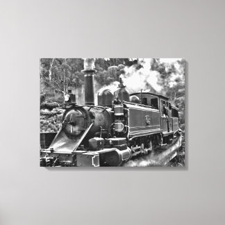 Impressão Em Tela Puffing Billy Old Fashiated Steam Train