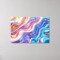 Pulso Holográfico – Arte em Luz Líquida 36"x24"