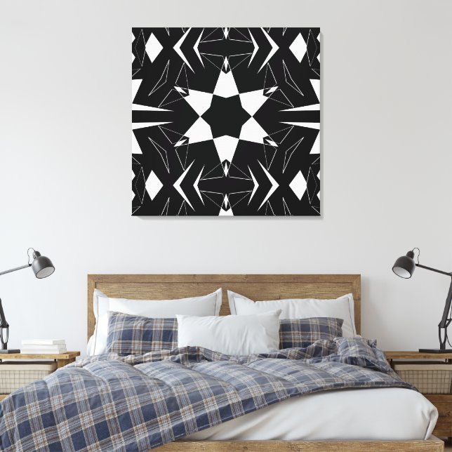 Impressão Em Tela Pulso Monocromático (Insitu(Quarto))