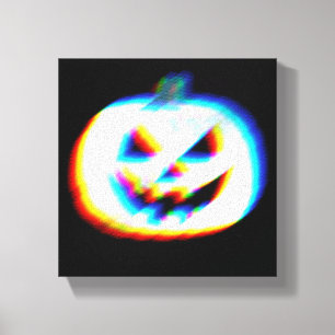Impressão Em Tela Pumpkin branco brilhante do EDM