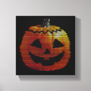 Impressão Em Tela Pumpkin de TV reluzente