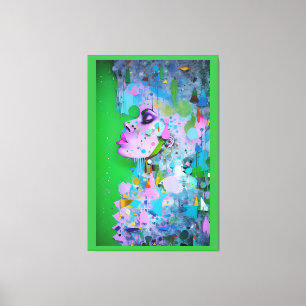 Impressão Em Tela Punk - Ken Gage Surreal Art