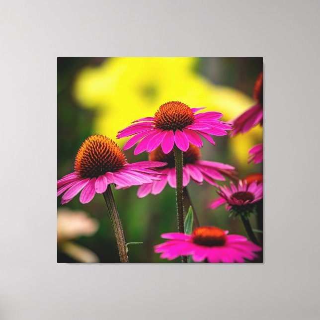 Impressão Em Tela Purple Conflower (Frente)