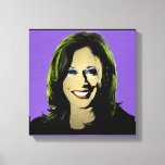 Impressão Em Tela Purple Kamala Harris Pop Art<br><div class="desc">Arte Pop política e presentes políticos no site PolitiClothes.com e PolitiCardz.com Encontrar os presentes políticos e eleitorais mais únicos, incluindo: T-shirts políticas, autocolantes políticos, botões políticos, Posters políticos, pernos políticos, cartões políticos, políticos, políticos, políticos, Posters políticos, sinais políticos e muito mais! Arte e artes políticas: http://www.PolitiClothes.com Cartões e presentes políticos:...</div>