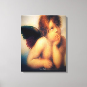 Impressão Em Tela Putti Angel