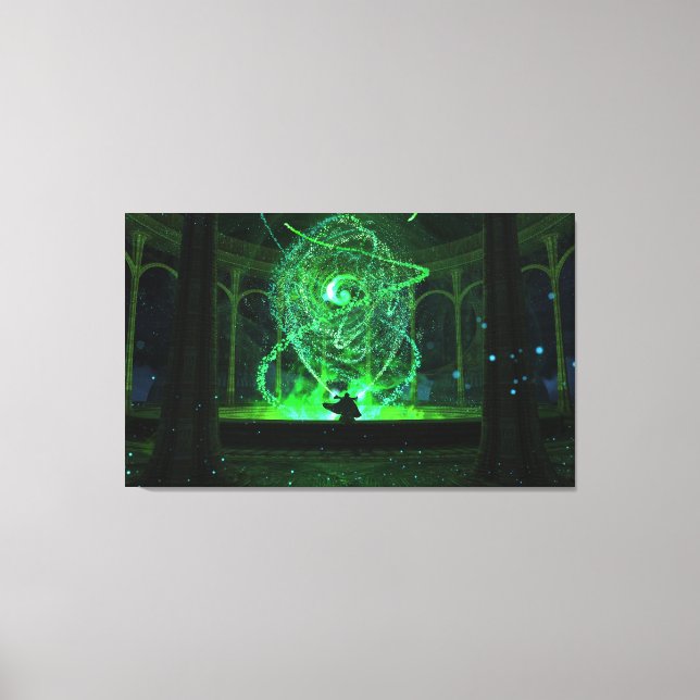 Impressão Em Tela Pyre (2014) (Frente)