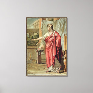 Impressão Em Tela Pyrrhus, traje para "Andromache" por Jean Racine,