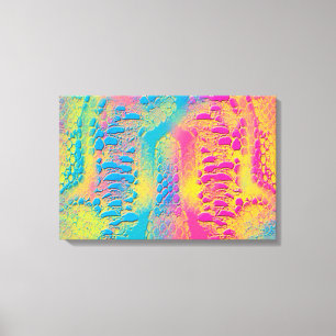 Impressão Em Tela PYTHON - fractal decorativo moderno -