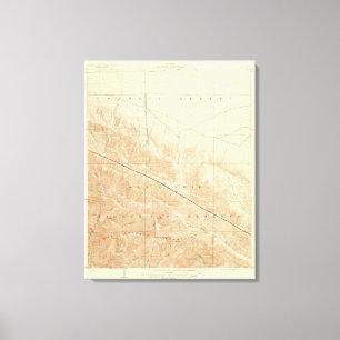 Impressão Em Tela Quadrilátero de San Antonio que mostra a falha de